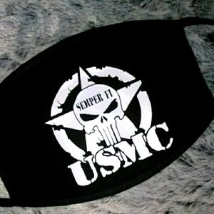 USMC LARGE MASK MARINE CUSTOM AVAILABLE SEMPER FI